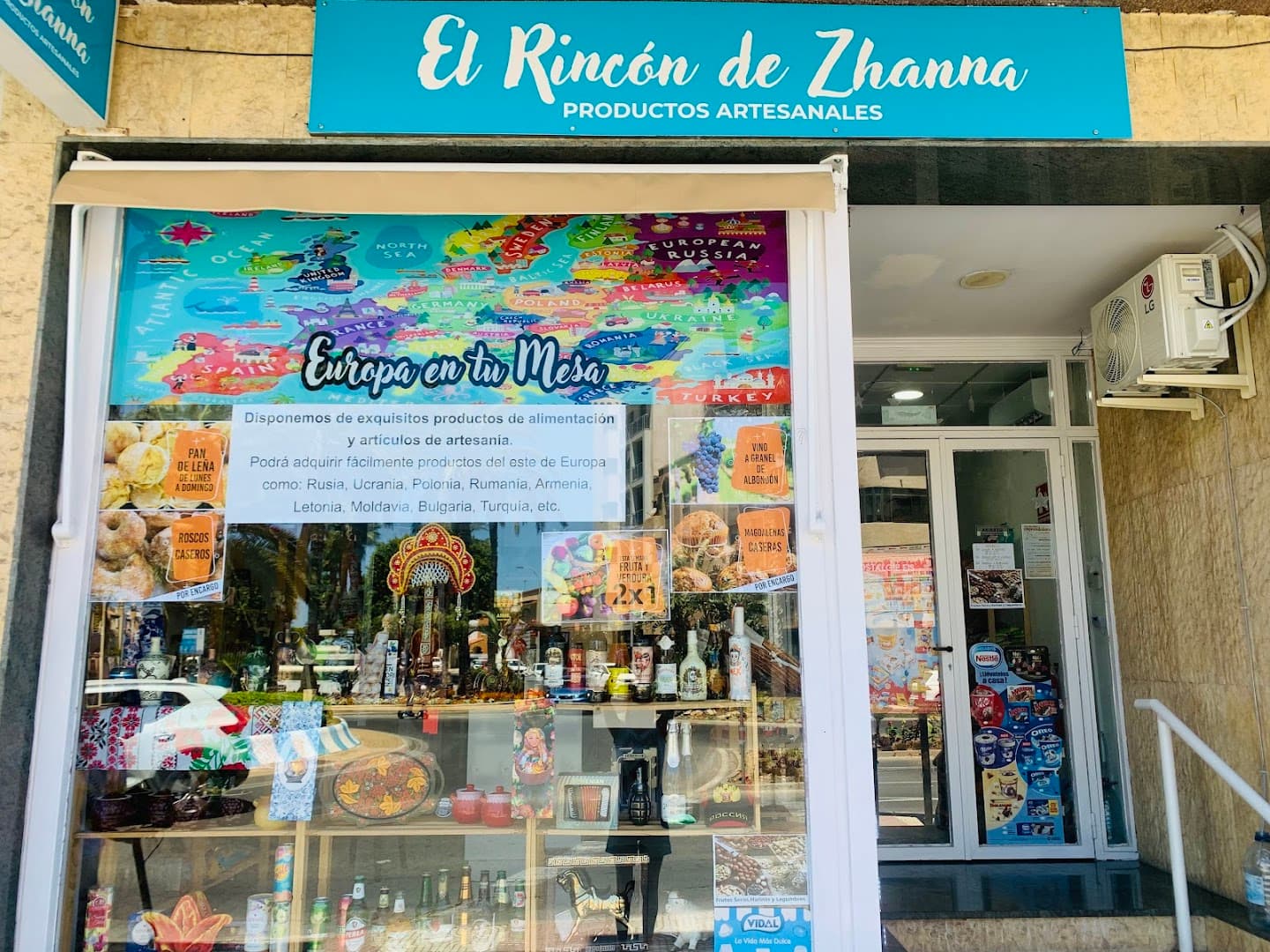 “El rincon de Zhanna “ Tienda rusa.Mini market